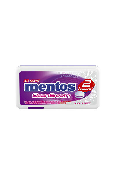 Mentos 2 Saat Mentos Clean Breath Orman Meyvesi Ferahlığı 21 Gr (1 Adet)