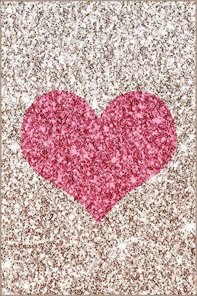 Rugs Modern Halı Kahverengi Temalı Pembe Kalp Desenli Kreatif Modern Dekorati...