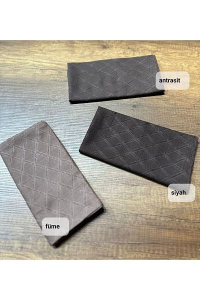 FRESCO SCARFS Smoked 10 - Μπαμπού Jacquard Hijab Hijab Scarf