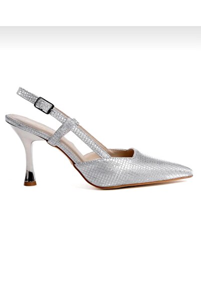 Brs Goldstep Pointed Toe Open Back Stiletto