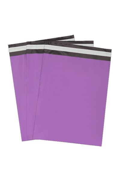 Grdall Mor Renkli Cepsiz Kargo Poşeti 25 Adet 24x30+5 cm