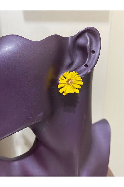 sema aksesuar Flower Model Women's Earrings - Gift and Summer Colorful Earrings