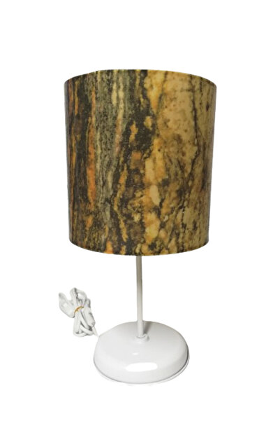 TEKAY AYDINLATMA Lampshade - Marble Patterned Bedroom