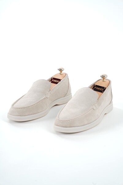 PAREZ Men's Suede Genuine Leather Shoes