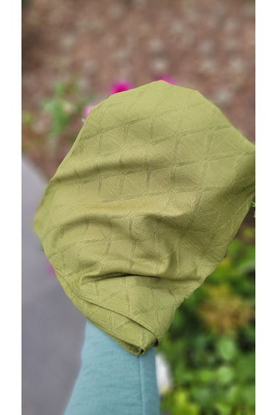 FRESCO SCARFS Bamboo Jacquard Hijab Hijab - Χακί 22, Ζακάρ Κασκόλ