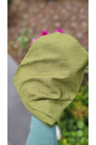 FRESCO SCARFS Bamboo Jacquard Hijab Hijab - Χακί 22, Ζακάρ Κασκόλ