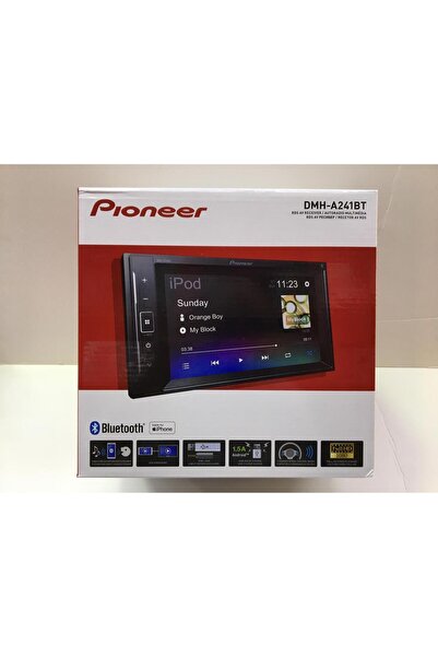 PIONER DMH-A241BT DOUBLE TEYP 13 BAND GEQ MİRORLİNK 3AMFİÇIKIŞI