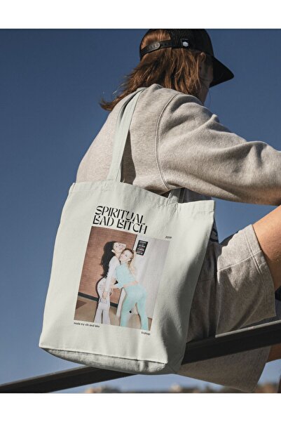 redame Spiritual Bad Bitch Maddy Ve Cassie Euphoria Bez Çanta Tote Bag
