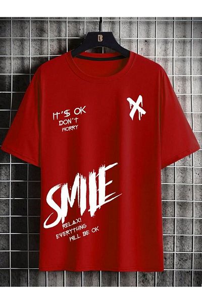 Vordevia Tricou imprimat oversize