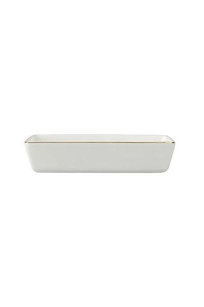 Porland Forest 8x14cm Breakfast and Appetizer Plate - Pack of 2 04LFH 000585