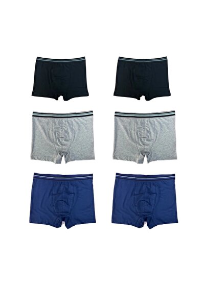 anonim بوكسر فاخر 6 قطع 3 ألوان