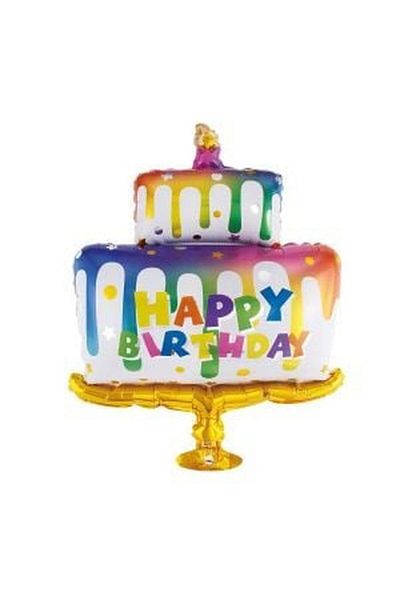 DÜVENCİ TİCARET Foil Cake Balloon - Stylish and Useful