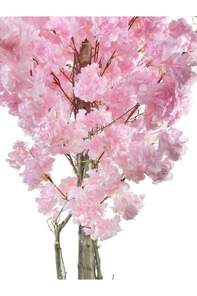 Nettenevime Yapay Ağaç Japon Kiraz Çiçeği Bahardalı Ağacı Sakura Çiçeği Pembe 180cm