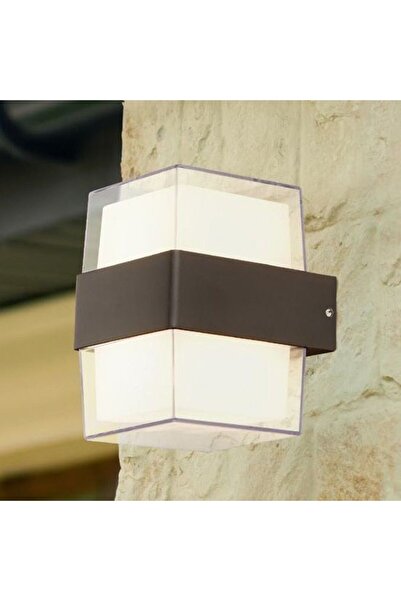 fullreyon Maravi 10 Watt Gün Işığı Led Aplik, Bahçe, Balkon, Salon, Banyo, Villa Dış Cephe, Kapı Giriş Apliği