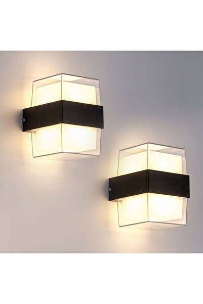 fullreyon Maravi 10 Watt Gün Işığı Led Aplik, Bahçe, Balkon, Salon, Banyo, Villa Dış Cephe, Kapı Giriş Apliği