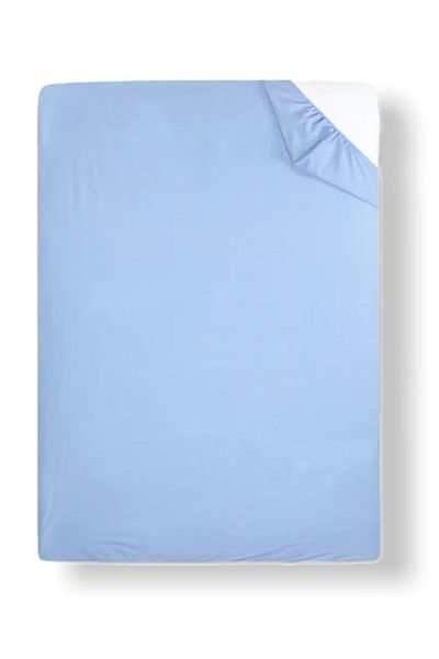 Bebek Özel Cearşaf de îmbrăcăminte pentru bebeluşi şi copii din bumbac 100x160 albastru