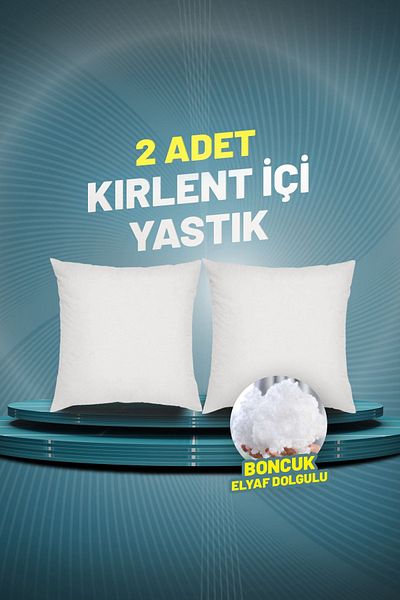 CAN-DIR REKLAM DIŞ TİCARET Τετράγωνο Μαξιλάρι Εσωτερικό Μαξιλάρι |   Γεμάτη με ίνες με χάντρες