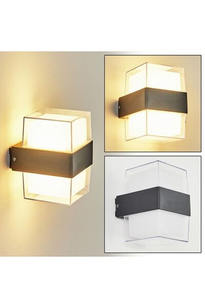 fullreyon Maravi 10 Watt Gün Işığı Led Aplik, Bahçe, Balkon, Salon, Banyo, Vi...