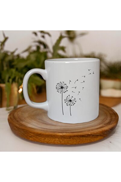 D&Y GAUDERY كوب من السيراميك بنمط الهندباء - تصميم أنيق، إلهام طبيعي، للاستمت...