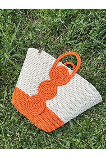 MaVaux Vanillia Large Handmade Jute Beach Bag