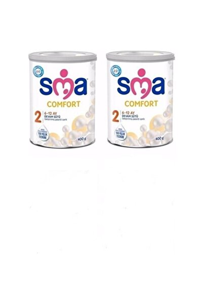 SMA 2 Bebek Devam Sütü Comfort 400 gr X 2 Adet