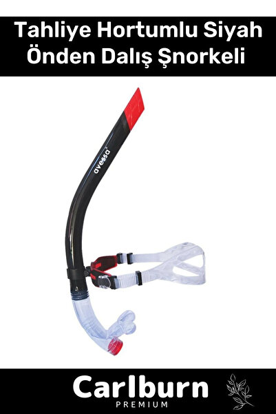 Carlburn Özel Üretim Yüksek Slikon Kaliteli Tahliye Hortumlu Siyah Önden Dalı...