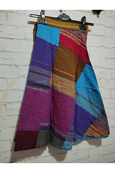 anne moda ankara Етнічна спідниця-футляр з принтом «патчворк»