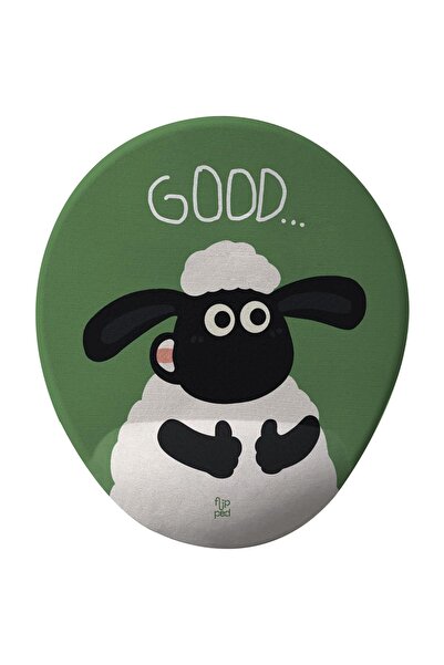 Flipped Mee Good Oval Bilek Destekli Mousepad