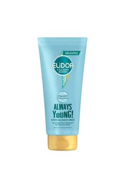 Baby ( KİL MASKESİ HEDİYE ) Elidor Always Young Onarıcı Sülfatsız Saç Kremi 1...
