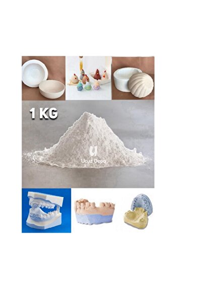 Ucuz Depo Extra Sert Kalıp Ve Model Alçısı Dental Alçı 1 Kg
