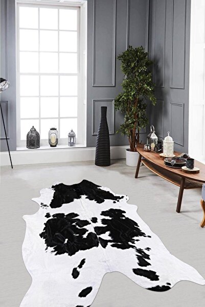 Hey Home Dijital Baskılı Kaymaz Taban Yıkanabilir Lazer Kesim Modern Salon Ha...