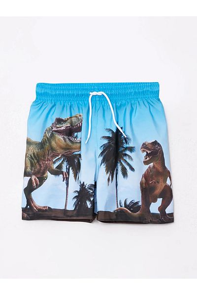 LC Waikiki LCW Kids Boy – Spodenki kąpielowe z szybkoschnącym nadrukiem