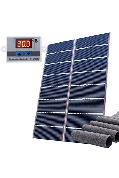 multiteknik Qualitystores Rexva 160x200 Cm Dijital Termostatlı Ve Keçeli Halı Altı Karbon Isıtıcı Film.