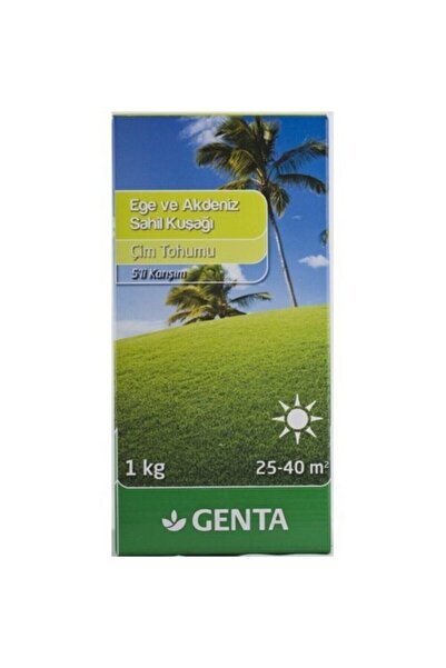Genta 1kg Ege Ve Akdeniz Sahil Kuşağı Çim Tohumu