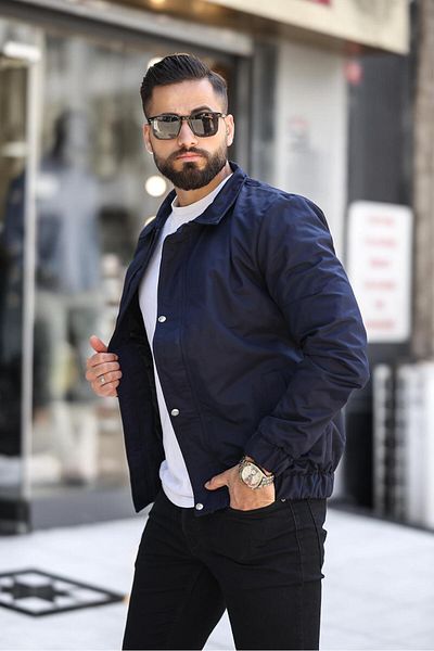 DOXGER Ανδρικό παλτό - Αδιάβροχο και αντιανεμικό, εποχιακό