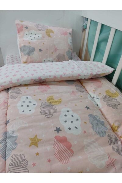 Bebek Özel غطاء سرير للأطفال/الرضع من القطن مقاس 70×120 سم، ملاءة سرير للأطفا...