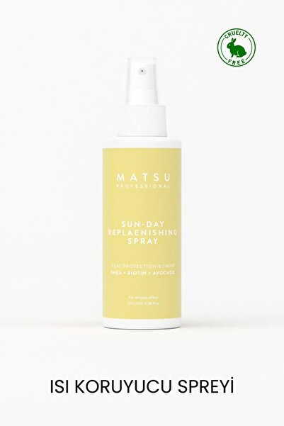 MATSU Isı Ve Güneş Koruması Sağlayan Sun-day Saç Bakım Spreyi 100 ml