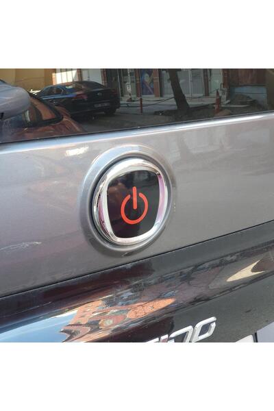 Carmind Fiat Fiorino Logo Içi Power Buton Sticker 3 Lü Set