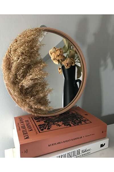 e snafonline Rafya Ayna Dekoratif Ayna Pampas Ayna