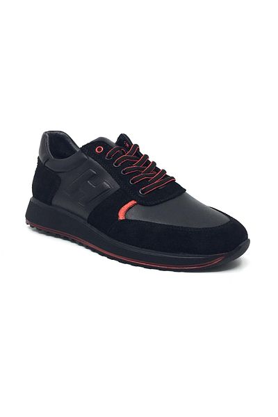 Luis Figo Men's Orthopedic Summer Sneakers - 100% Genuine Leather, Comfortable, 40-44