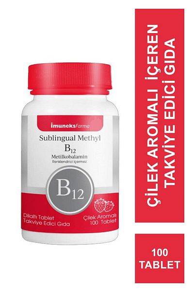 Imuneks 100 Sublingual Metil B12 Tablets