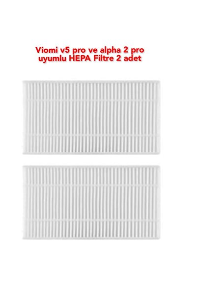 LİN GRUP Viomi V5 Pro και Alpha 2 Pro - 2 συμβατά φίλτρα HEPA