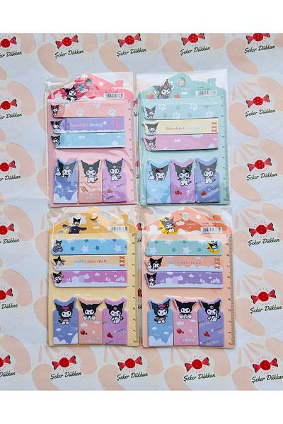 ÖZ KIRTASİYE 1 Piece Kuromi Adhesive Boots