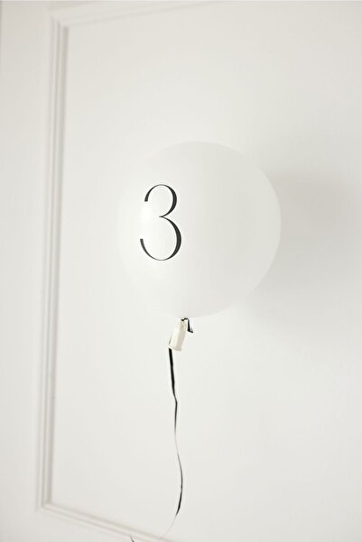 Kukuletaparty Doğum günü kutlama balonu - 3 yaş