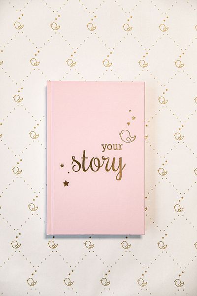 BeyazBirKutu Your Story Baby Journal (MOM&BABY DIARY) -boxless-pink