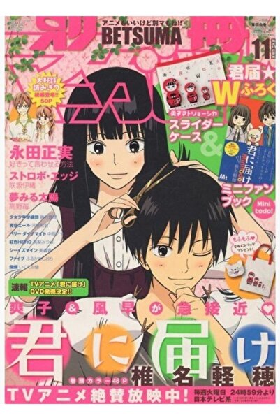 Jeronkarji Kimi Ni Todoke Manga Kapağı Tablo Ahşap Poster Dekoratif