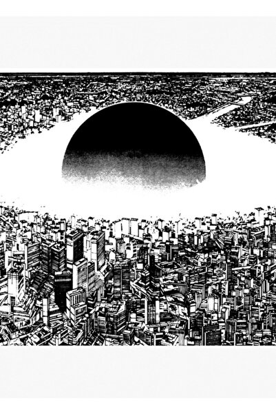 Jeronkarji Akhira Patlaması Tablo Ahşap Poster Dekoratif