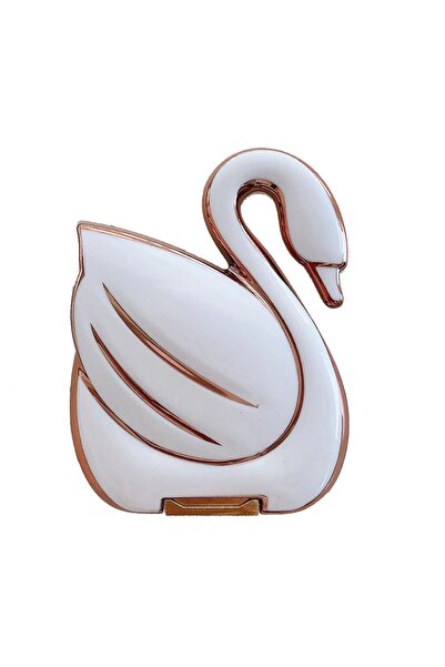 halkhouse Space Kuğu Astronot Figürlü Kılıfa Yapışkanlı Şık Unisex Cep Telefo...