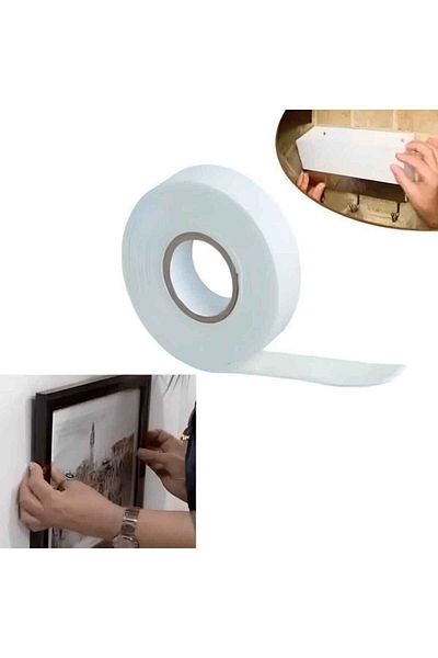 zanfagroup Double Sided Foam Tape Adhesive 2 meters 18 mm 1 Piece