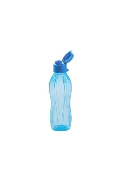 Tupperware Eco Bottle 500 ml Blue Practical Lid